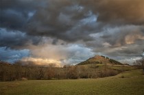 Barre-des-Cévennes au couchant
