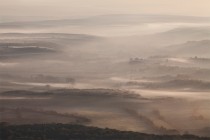 Brume au pied du mont Bouquet